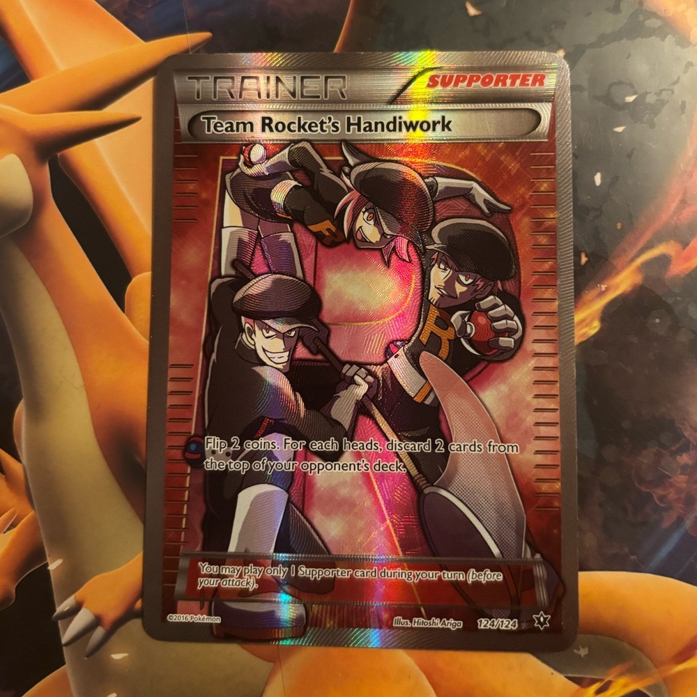 Team Rocket’s Handiwork Pokemon card
